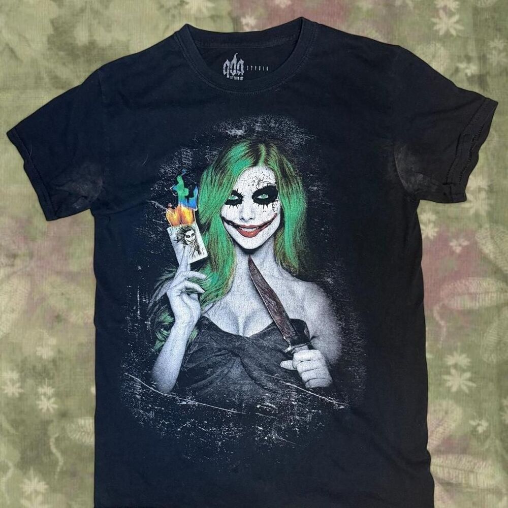 GDA Get Down Art Female Joker Graphic Tee
